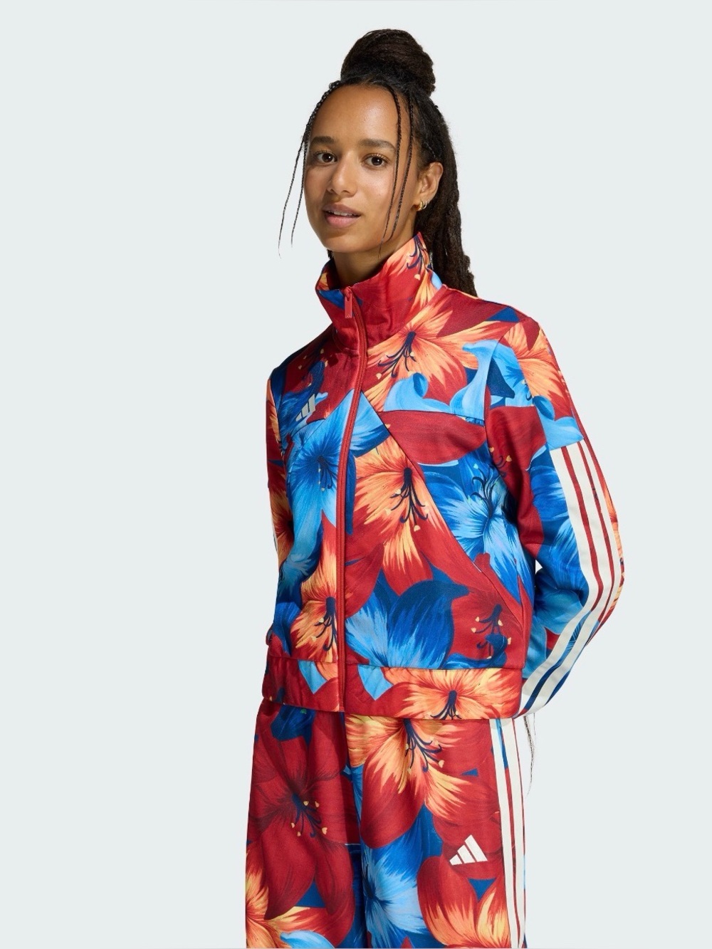adidas women ADIDAS x FARM RIO HOUSE OF TIRO TRACK TOP